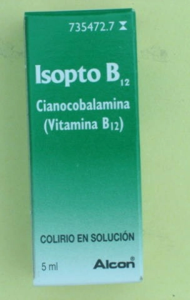 Isopto B12 0,5mg/ml