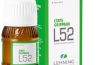 L52 - Es un medicamento homeopático tradicionalmente empleado en los estados gripales, agujetas febriles, tos seca, astenia postgripal y catarro.