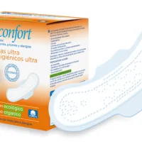 Compresas de algodón Ultrafinas con Alas Día Farmaconfort 