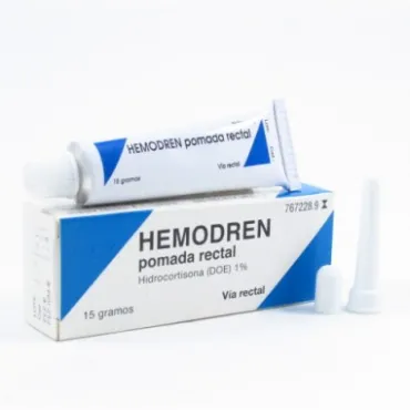  - Es una pomada rectal para tratar las almorranas. Se aplica siempre sobre la zona a tratar limpia y seca. Calma el picor y el escozor típico producido las hemorroides.