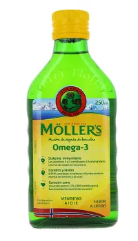 Aceite de Hígado de Bacalao Sabor Limón 