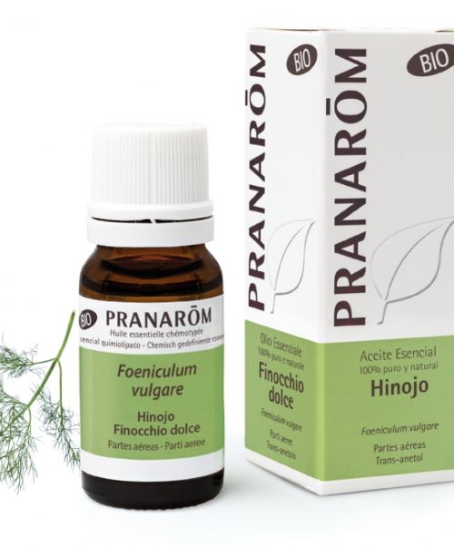 Aceite Esencial Hinojo - - Antialérgico- Antiespasmódico (dolores de regla)<br>- Galactogogo (estimula la producción de leche)<br>- Tónico digestivo y carminativo (gases)<br>
