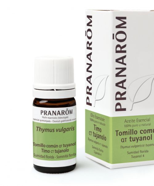 Aceite Esencial Tomillo Común QT Tuyanol - - Potente antibacteriano<br>- Potente antiviral - Potente antifúngico- Equilibrante nervioso.