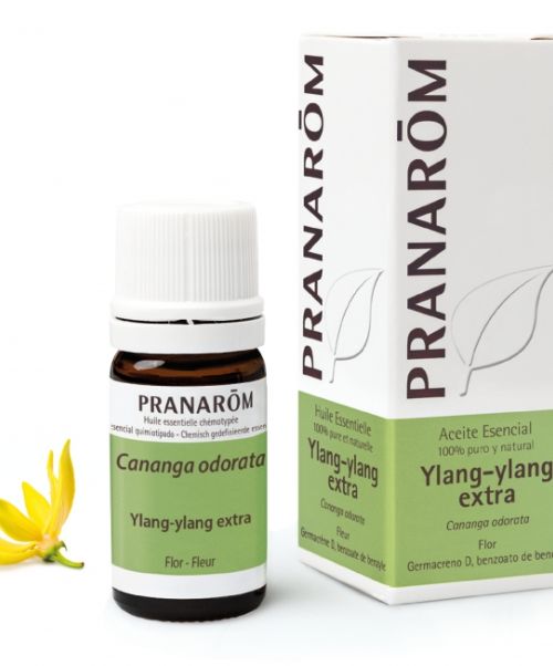 Aceite Esencial Ylang Ylang - - Calmante, reequilibrador nervioso, relajante- Sube las endorfinas y afrodisíaco. - Antiespasmódico potente en ciáticas o dolores de tipo nervioso.<br>- Para tratar palpitaciones, extrasístoles, hipertensión, impotencia, insomnio, tensión o angustia. - Tonifica de manera eficaz la piel y el cabello. 