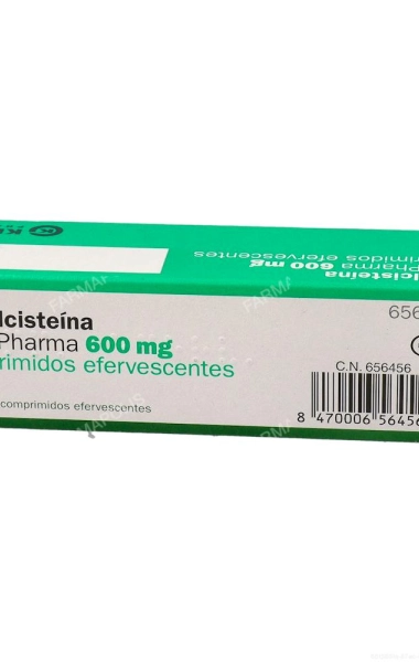 Acetilcisteína Kern Pharma 600 mg 