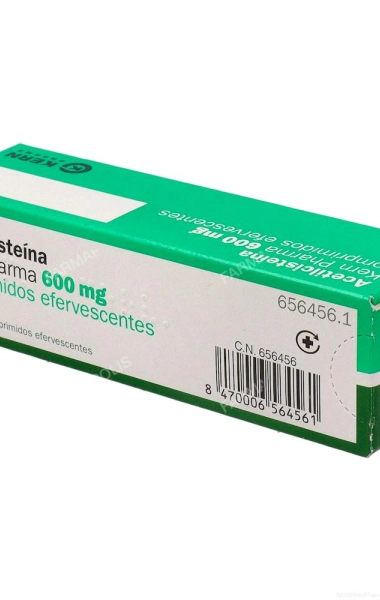 Acetilcisteína Kern Pharma 600 mg 