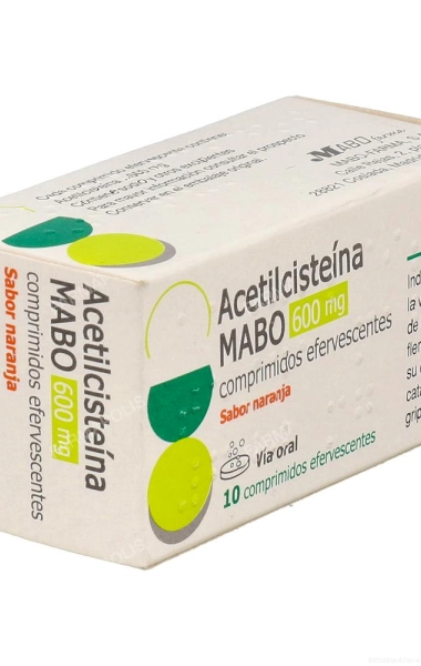 Acetilcisteína MABO 600 mg