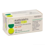 Acetilcisteína MABO 600 mg