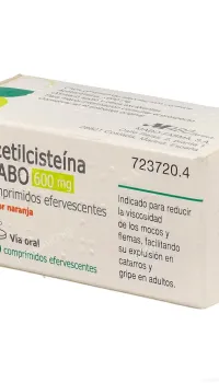 Acetilcisteína MABO 600 mg