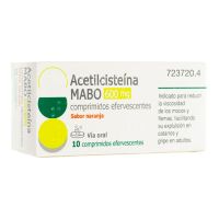 Acetilcisteína MABO 600 mg