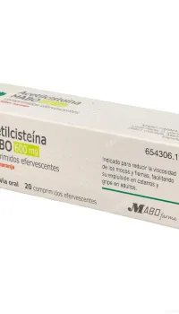 Acetilcisteína MABO 600mg
