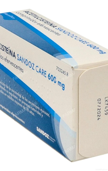 Acetilcisteína Sandoz Care 600 mg
