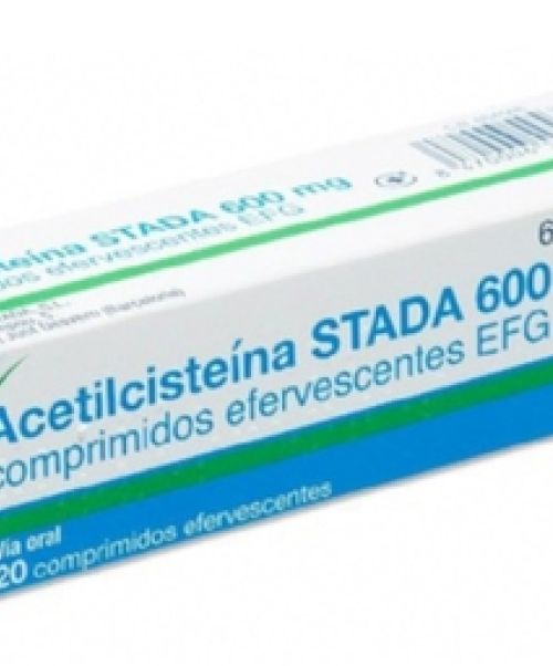 Acetilcisteína Stada 600mg - Ayudan a fluidificar y expulsar la mucosidad (tanto mocos como flemas).