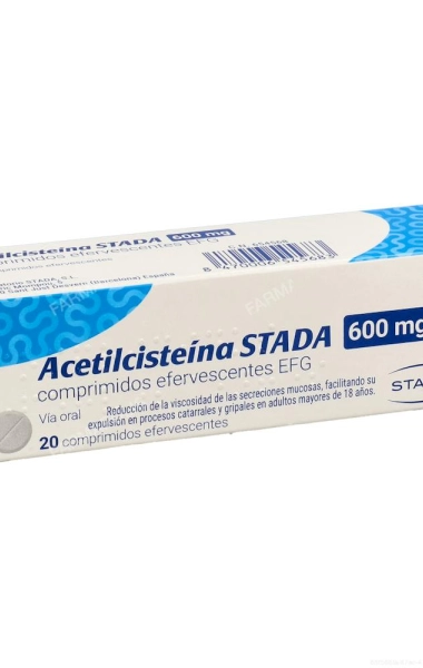 Acetilcisteína Stada 600mg