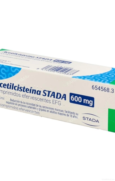 Acetilcisteína Stada 600mg Acetilcisteína Stada 600mg