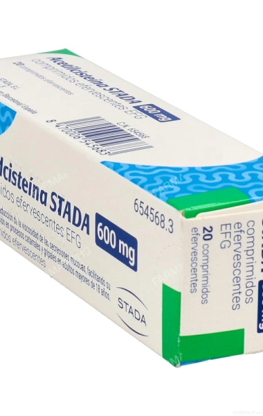 Acetilcisteína Stada 600mg