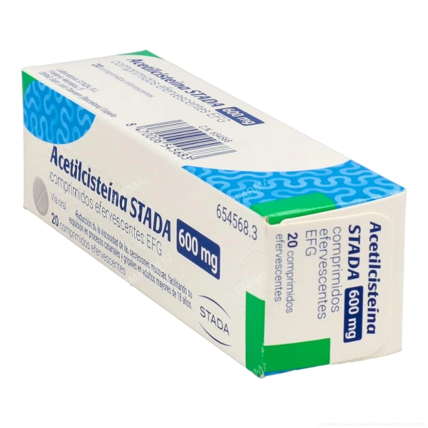 Acetilcisteína Stada 600mg