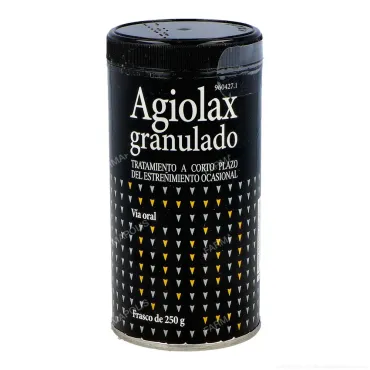  - Agiolax son unos polvos laxantes para tratar el estreñimiento.