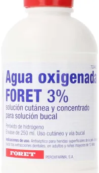 Agua oxigenada foret 3%