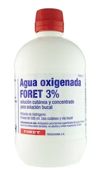 Agua oxigenada foret 3%