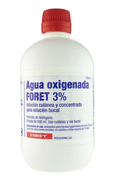 Agua oxigenada foret 3% Agua oxigenada foret 3%