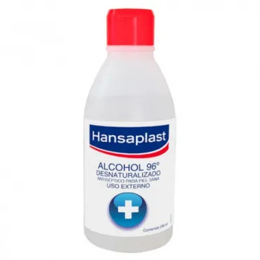 - Solución en líquido de alcohol elaborada para desinfectar cualquier tipo de herida, tanto abierta como cerrada.