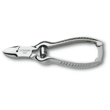  - Es un accesorio profesional de pedicura forjado en caliente con corte curvo, doble resorte y anclaje para permitir un fácil y cuidadoso recorte de las uñas de los pies. Fabricado en acero inoxidable de alta calidad forjado en caliente.
