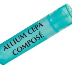 Es un medicamento homeopático especialmente indicado para la rinitis alérgica, congestión nasal alérgica, fiebre del heno.