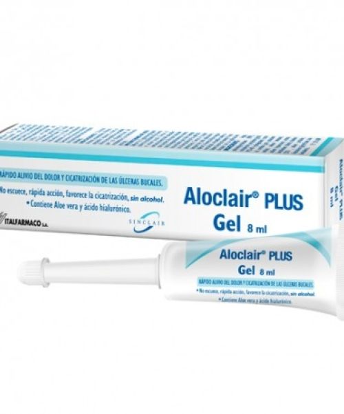 Aloclair Plus - Es la marca líder en el tratamiento de aftas y llagas bucales, formulados con ácido hialurónico que crea una capa protectora en la mucosa que disminuye el dolor al tiempo que acelera la curación de las lesiones en la boca