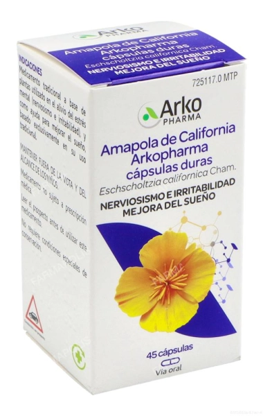 Amapola de california arkopharma 300mg