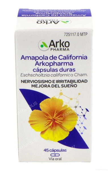 Amapola de california arkopharma 300mg