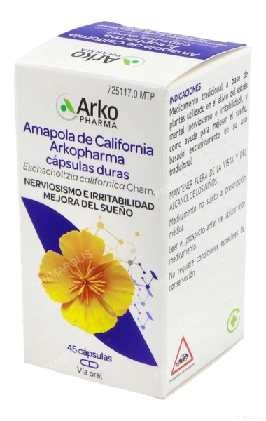 Amapola de california arkopharma 300mg