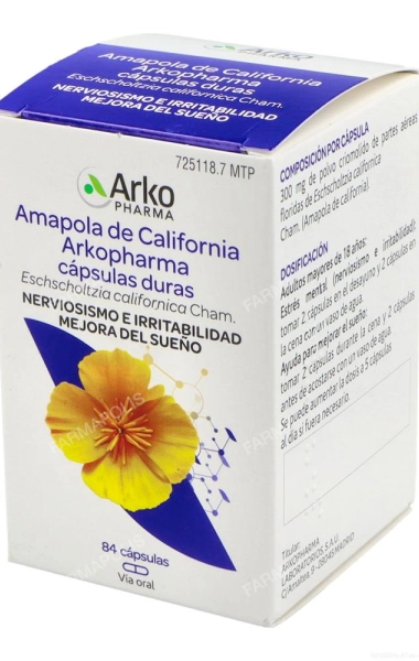 Amapola de california arkopharma 300mg