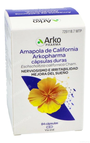Amapola de california arkopharma 300mg