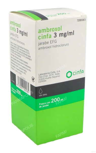 Ambroxol cinfa 3mg/ml