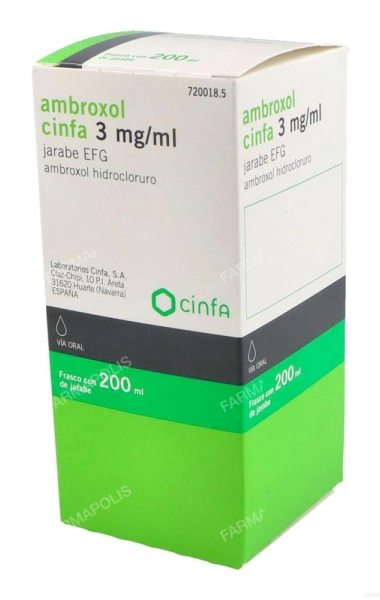 Ambroxol cinfa 3mg/ml
