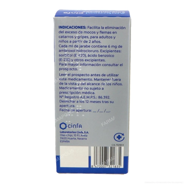 Ambroxol cinfa 6mg/ml