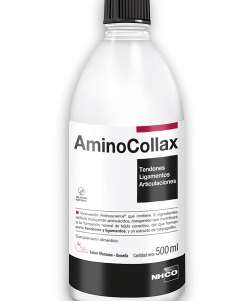 AminoCollax - Colágeno, aminoácidos, bambu y harpagofito para tendones, ligamentos y articulaciones.