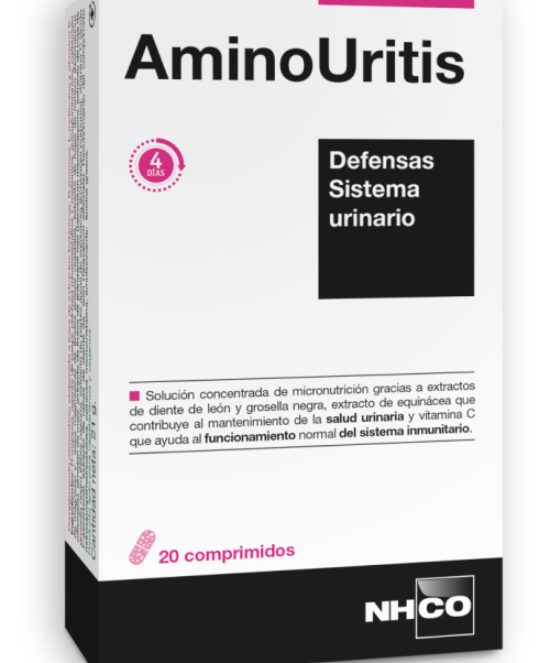 AminoUritis - Contribuye al funcionamiento normal del sistema urinario.