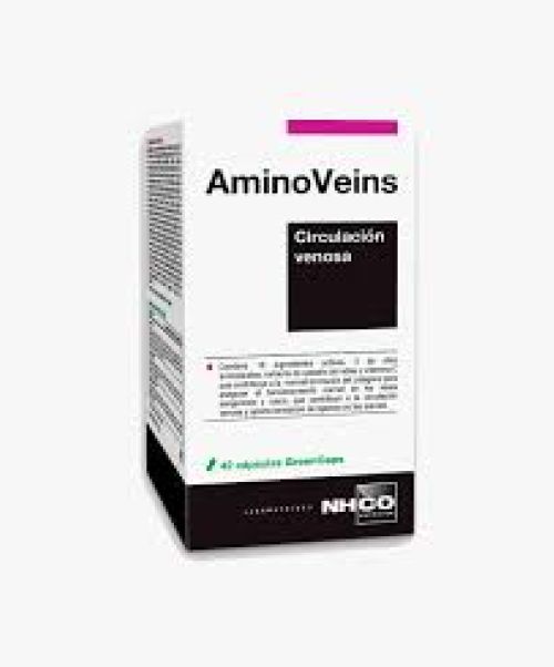 AminoVeins - Cápsulas que ayudan a la circulación venosa.