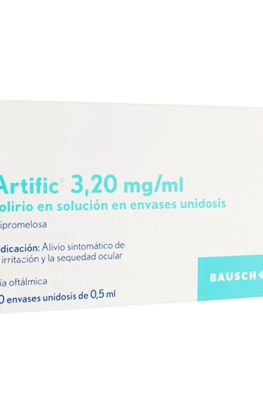 Artific 3,20 mg/ml colirio en unidosis