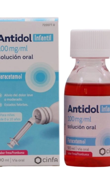 Antidol infantil 100mg/ml 90ml