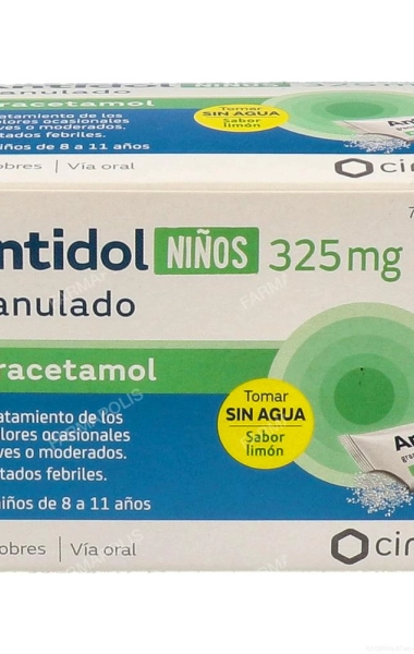 Antidol Niños 325 mg