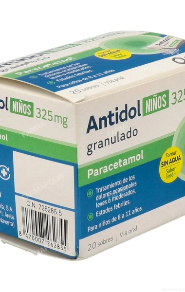 Antidol Niños 325 mg