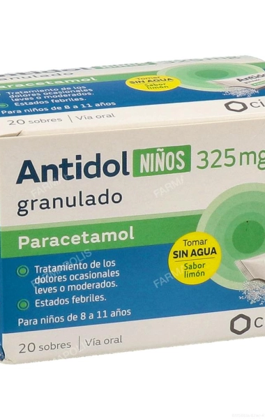 Antidol Niños 325 mg