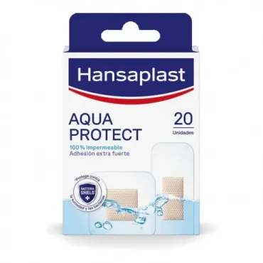  - Apósitos 100 % resistentes al agua para cubrir y proteger heridas pequeñas.
