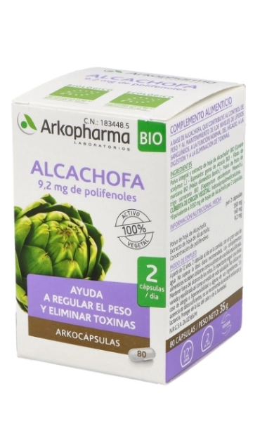 Arkocápsulas alcachofa (150 mg) Arkocápsulas alcachofa (150 mg)