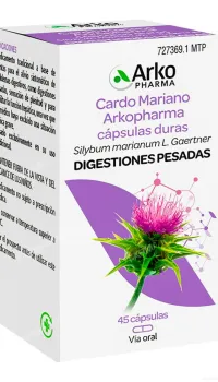 Arkocápsulas cardo mariano 300 mg