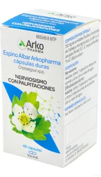 Arkocápsulas espino albar 350mg
