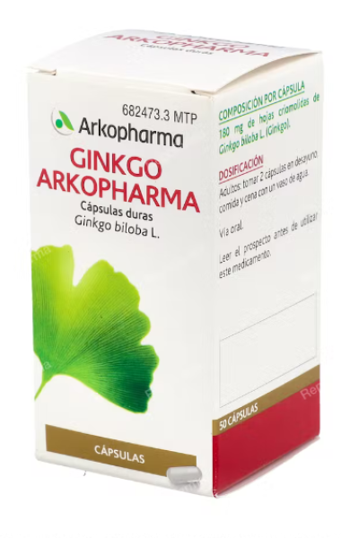 Arkocápsulas ginkgo (180 mg )